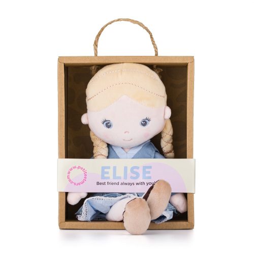 PETITE&MARS Plüss játékbaba Elise 0+, 35 cm